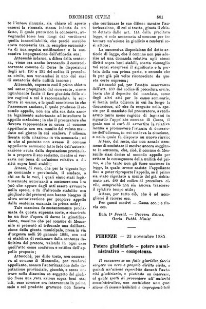 Annali della giurisprudenza italiana raccolta generale delle decisioni delle Corti di cassazione e d'appello in materia civile, criminale, commerciale, di diritto pubblico e amministrativo, e di procedura civile e penale