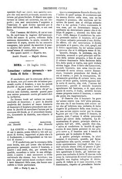 Annali della giurisprudenza italiana raccolta generale delle decisioni delle Corti di cassazione e d'appello in materia civile, criminale, commerciale, di diritto pubblico e amministrativo, e di procedura civile e penale