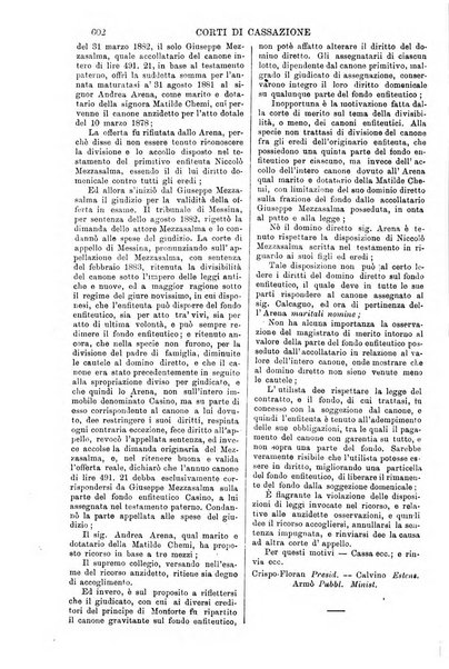 Annali della giurisprudenza italiana raccolta generale delle decisioni delle Corti di cassazione e d'appello in materia civile, criminale, commerciale, di diritto pubblico e amministrativo, e di procedura civile e penale