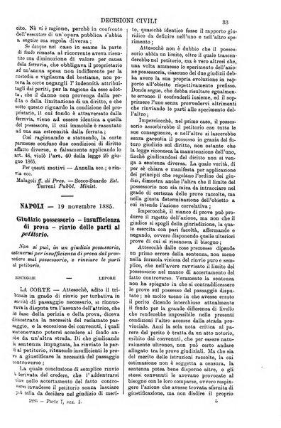 Annali della giurisprudenza italiana raccolta generale delle decisioni delle Corti di cassazione e d'appello in materia civile, criminale, commerciale, di diritto pubblico e amministrativo, e di procedura civile e penale