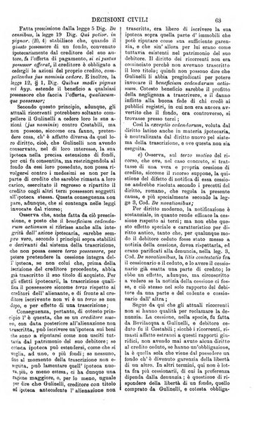 Annali della giurisprudenza italiana raccolta generale delle decisioni delle Corti di cassazione e d'appello in materia civile, criminale, commerciale, di diritto pubblico e amministrativo, e di procedura civile e penale