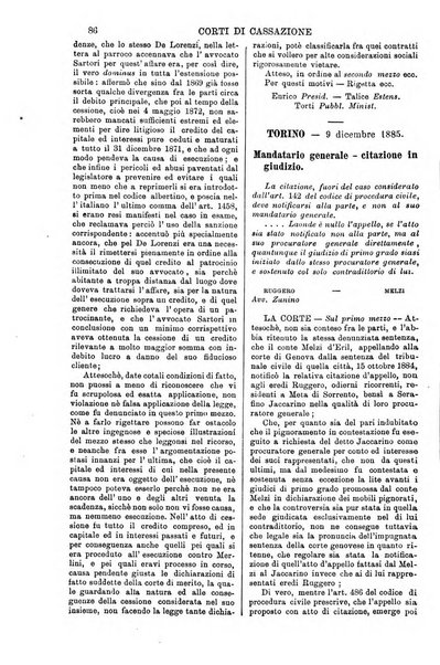 Annali della giurisprudenza italiana raccolta generale delle decisioni delle Corti di cassazione e d'appello in materia civile, criminale, commerciale, di diritto pubblico e amministrativo, e di procedura civile e penale