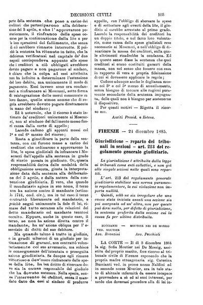 Annali della giurisprudenza italiana raccolta generale delle decisioni delle Corti di cassazione e d'appello in materia civile, criminale, commerciale, di diritto pubblico e amministrativo, e di procedura civile e penale