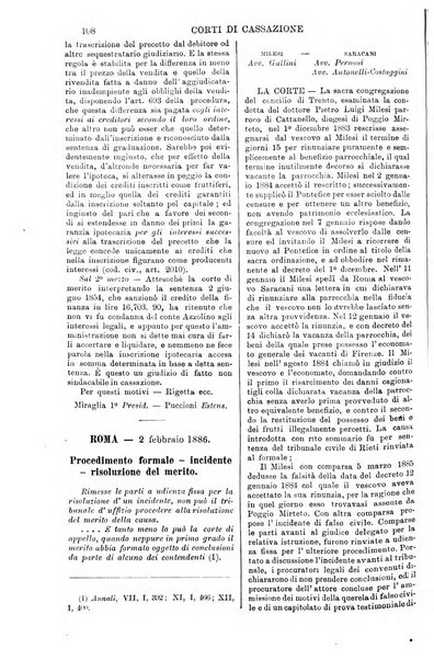 Annali della giurisprudenza italiana raccolta generale delle decisioni delle Corti di cassazione e d'appello in materia civile, criminale, commerciale, di diritto pubblico e amministrativo, e di procedura civile e penale