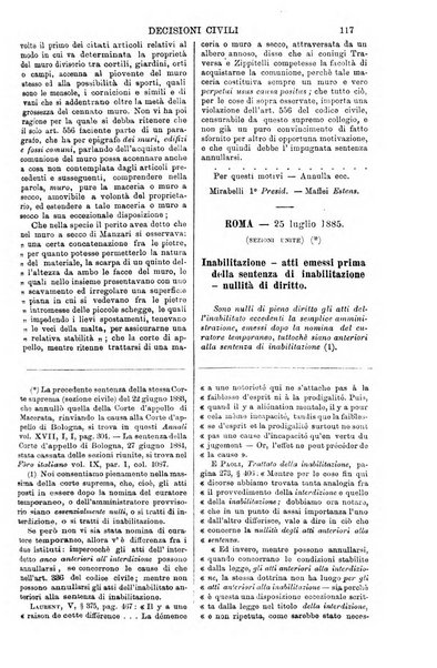 Annali della giurisprudenza italiana raccolta generale delle decisioni delle Corti di cassazione e d'appello in materia civile, criminale, commerciale, di diritto pubblico e amministrativo, e di procedura civile e penale