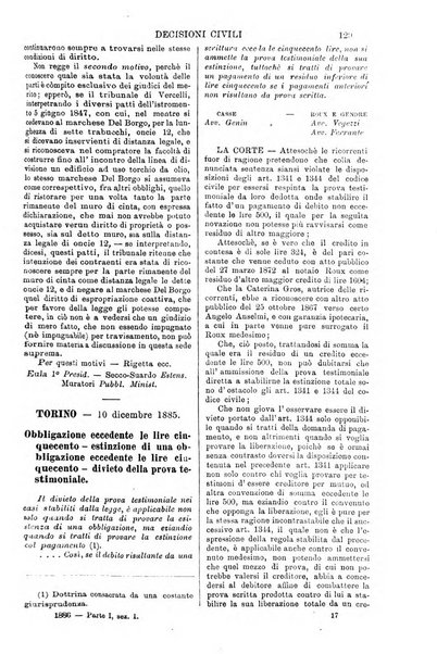 Annali della giurisprudenza italiana raccolta generale delle decisioni delle Corti di cassazione e d'appello in materia civile, criminale, commerciale, di diritto pubblico e amministrativo, e di procedura civile e penale