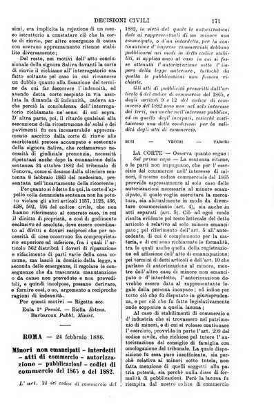 Annali della giurisprudenza italiana raccolta generale delle decisioni delle Corti di cassazione e d'appello in materia civile, criminale, commerciale, di diritto pubblico e amministrativo, e di procedura civile e penale