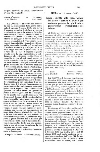 Annali della giurisprudenza italiana raccolta generale delle decisioni delle Corti di cassazione e d'appello in materia civile, criminale, commerciale, di diritto pubblico e amministrativo, e di procedura civile e penale