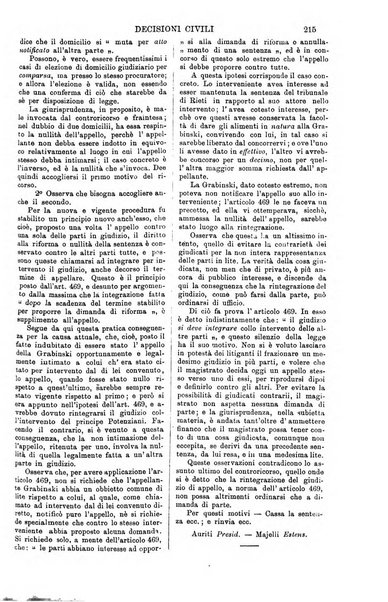 Annali della giurisprudenza italiana raccolta generale delle decisioni delle Corti di cassazione e d'appello in materia civile, criminale, commerciale, di diritto pubblico e amministrativo, e di procedura civile e penale