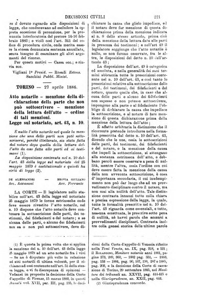 Annali della giurisprudenza italiana raccolta generale delle decisioni delle Corti di cassazione e d'appello in materia civile, criminale, commerciale, di diritto pubblico e amministrativo, e di procedura civile e penale