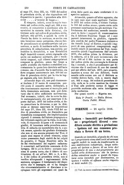 Annali della giurisprudenza italiana raccolta generale delle decisioni delle Corti di cassazione e d'appello in materia civile, criminale, commerciale, di diritto pubblico e amministrativo, e di procedura civile e penale