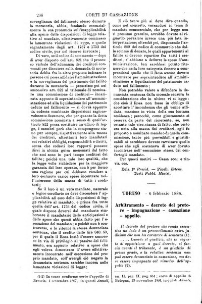 Annali della giurisprudenza italiana raccolta generale delle decisioni delle Corti di cassazione e d'appello in materia civile, criminale, commerciale, di diritto pubblico e amministrativo, e di procedura civile e penale