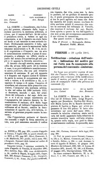 Annali della giurisprudenza italiana raccolta generale delle decisioni delle Corti di cassazione e d'appello in materia civile, criminale, commerciale, di diritto pubblico e amministrativo, e di procedura civile e penale