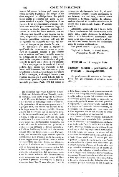 Annali della giurisprudenza italiana raccolta generale delle decisioni delle Corti di cassazione e d'appello in materia civile, criminale, commerciale, di diritto pubblico e amministrativo, e di procedura civile e penale