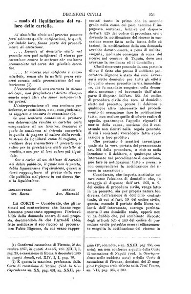 Annali della giurisprudenza italiana raccolta generale delle decisioni delle Corti di cassazione e d'appello in materia civile, criminale, commerciale, di diritto pubblico e amministrativo, e di procedura civile e penale