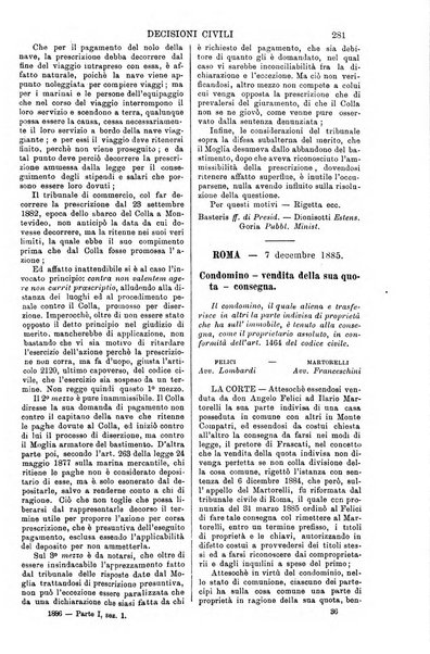 Annali della giurisprudenza italiana raccolta generale delle decisioni delle Corti di cassazione e d'appello in materia civile, criminale, commerciale, di diritto pubblico e amministrativo, e di procedura civile e penale