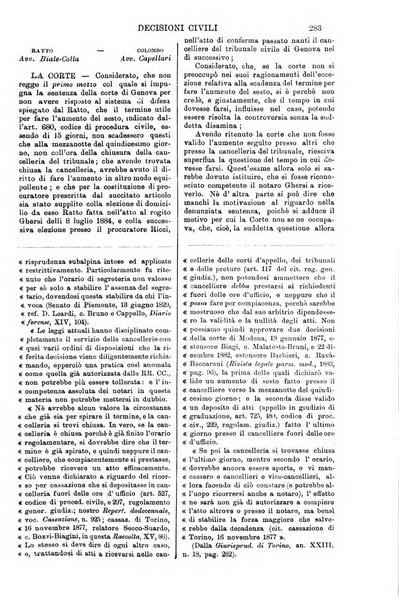 Annali della giurisprudenza italiana raccolta generale delle decisioni delle Corti di cassazione e d'appello in materia civile, criminale, commerciale, di diritto pubblico e amministrativo, e di procedura civile e penale