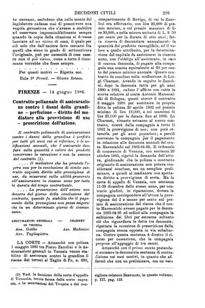 Annali della giurisprudenza italiana raccolta generale delle decisioni delle Corti di cassazione e d'appello in materia civile, criminale, commerciale, di diritto pubblico e amministrativo, e di procedura civile e penale