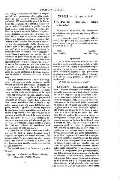 Annali della giurisprudenza italiana raccolta generale delle decisioni delle Corti di cassazione e d'appello in materia civile, criminale, commerciale, di diritto pubblico e amministrativo, e di procedura civile e penale