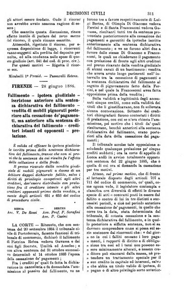 Annali della giurisprudenza italiana raccolta generale delle decisioni delle Corti di cassazione e d'appello in materia civile, criminale, commerciale, di diritto pubblico e amministrativo, e di procedura civile e penale