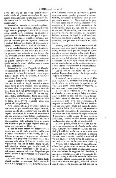 Annali della giurisprudenza italiana raccolta generale delle decisioni delle Corti di cassazione e d'appello in materia civile, criminale, commerciale, di diritto pubblico e amministrativo, e di procedura civile e penale