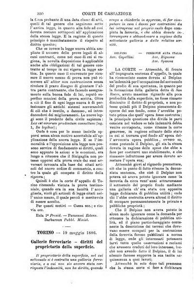 Annali della giurisprudenza italiana raccolta generale delle decisioni delle Corti di cassazione e d'appello in materia civile, criminale, commerciale, di diritto pubblico e amministrativo, e di procedura civile e penale