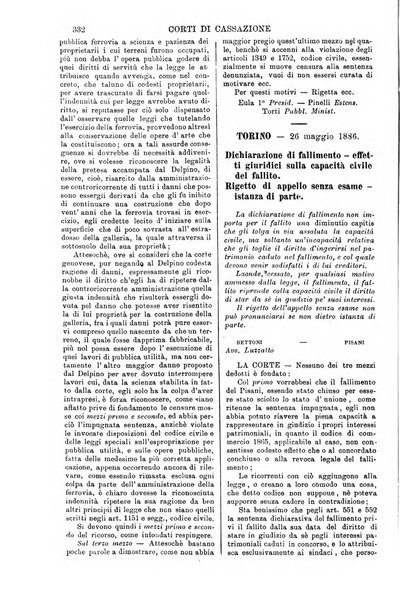 Annali della giurisprudenza italiana raccolta generale delle decisioni delle Corti di cassazione e d'appello in materia civile, criminale, commerciale, di diritto pubblico e amministrativo, e di procedura civile e penale