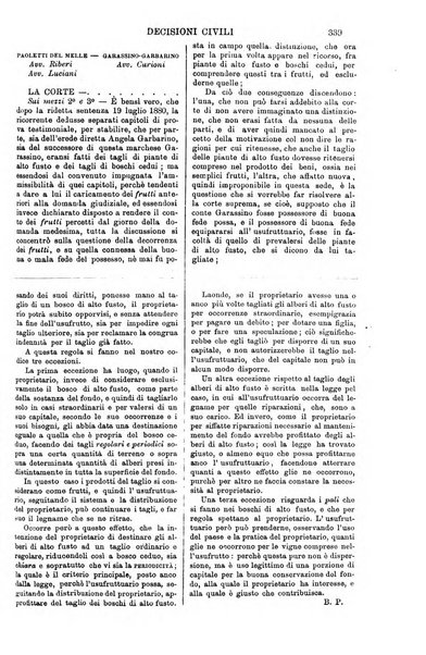 Annali della giurisprudenza italiana raccolta generale delle decisioni delle Corti di cassazione e d'appello in materia civile, criminale, commerciale, di diritto pubblico e amministrativo, e di procedura civile e penale