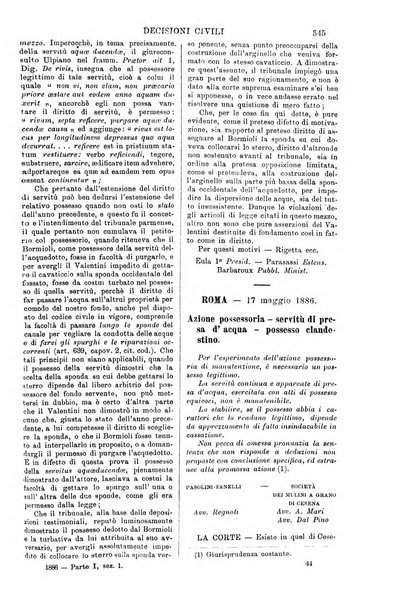 Annali della giurisprudenza italiana raccolta generale delle decisioni delle Corti di cassazione e d'appello in materia civile, criminale, commerciale, di diritto pubblico e amministrativo, e di procedura civile e penale