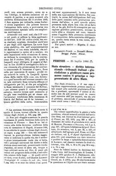 Annali della giurisprudenza italiana raccolta generale delle decisioni delle Corti di cassazione e d'appello in materia civile, criminale, commerciale, di diritto pubblico e amministrativo, e di procedura civile e penale