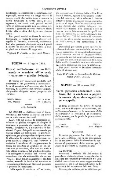 Annali della giurisprudenza italiana raccolta generale delle decisioni delle Corti di cassazione e d'appello in materia civile, criminale, commerciale, di diritto pubblico e amministrativo, e di procedura civile e penale