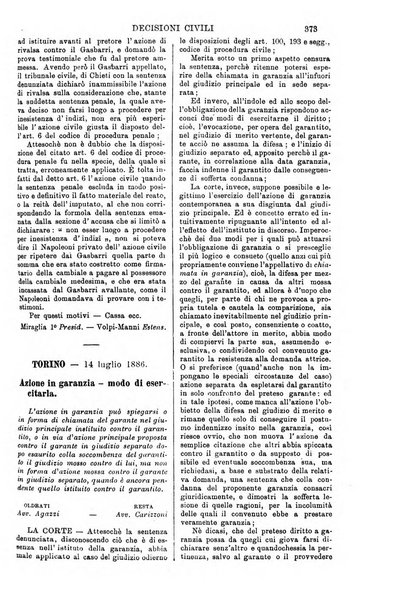 Annali della giurisprudenza italiana raccolta generale delle decisioni delle Corti di cassazione e d'appello in materia civile, criminale, commerciale, di diritto pubblico e amministrativo, e di procedura civile e penale