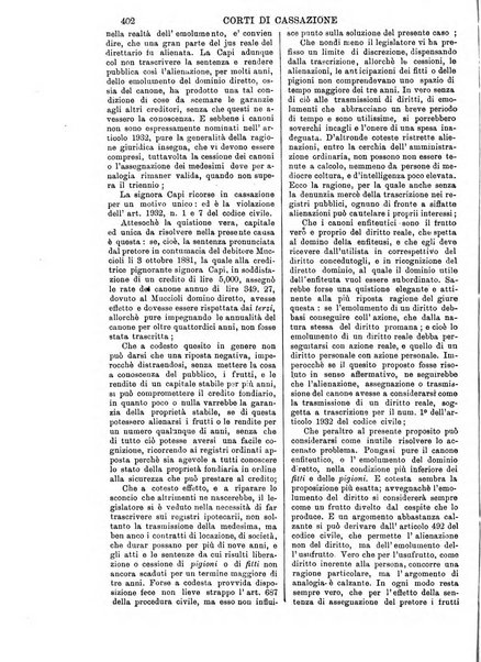 Annali della giurisprudenza italiana raccolta generale delle decisioni delle Corti di cassazione e d'appello in materia civile, criminale, commerciale, di diritto pubblico e amministrativo, e di procedura civile e penale