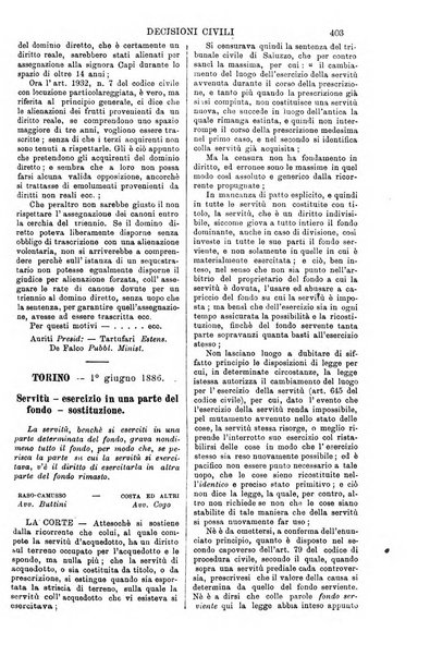 Annali della giurisprudenza italiana raccolta generale delle decisioni delle Corti di cassazione e d'appello in materia civile, criminale, commerciale, di diritto pubblico e amministrativo, e di procedura civile e penale