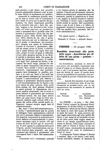 Annali della giurisprudenza italiana raccolta generale delle decisioni delle Corti di cassazione e d'appello in materia civile, criminale, commerciale, di diritto pubblico e amministrativo, e di procedura civile e penale