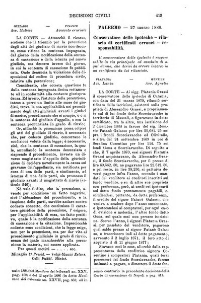 Annali della giurisprudenza italiana raccolta generale delle decisioni delle Corti di cassazione e d'appello in materia civile, criminale, commerciale, di diritto pubblico e amministrativo, e di procedura civile e penale