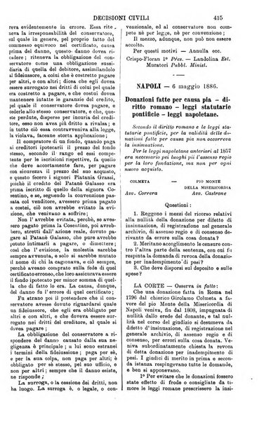 Annali della giurisprudenza italiana raccolta generale delle decisioni delle Corti di cassazione e d'appello in materia civile, criminale, commerciale, di diritto pubblico e amministrativo, e di procedura civile e penale