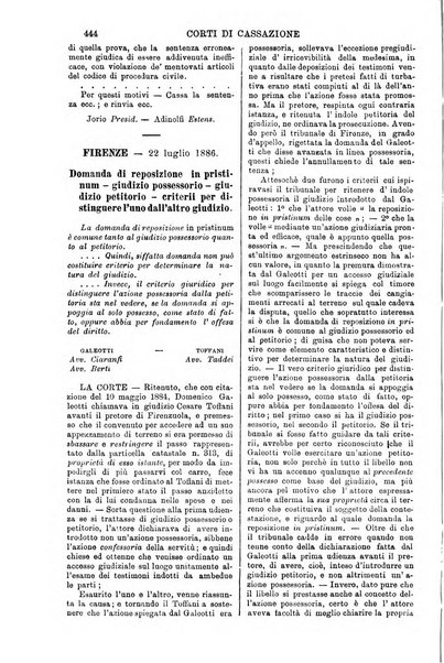 Annali della giurisprudenza italiana raccolta generale delle decisioni delle Corti di cassazione e d'appello in materia civile, criminale, commerciale, di diritto pubblico e amministrativo, e di procedura civile e penale