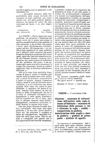 Annali della giurisprudenza italiana raccolta generale delle decisioni delle Corti di cassazione e d'appello in materia civile, criminale, commerciale, di diritto pubblico e amministrativo, e di procedura civile e penale