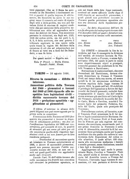 Annali della giurisprudenza italiana raccolta generale delle decisioni delle Corti di cassazione e d'appello in materia civile, criminale, commerciale, di diritto pubblico e amministrativo, e di procedura civile e penale