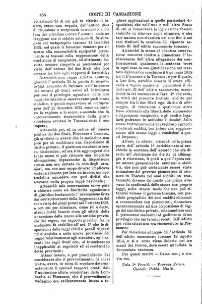 Annali della giurisprudenza italiana raccolta generale delle decisioni delle Corti di cassazione e d'appello in materia civile, criminale, commerciale, di diritto pubblico e amministrativo, e di procedura civile e penale