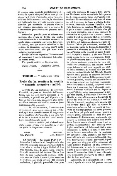 Annali della giurisprudenza italiana raccolta generale delle decisioni delle Corti di cassazione e d'appello in materia civile, criminale, commerciale, di diritto pubblico e amministrativo, e di procedura civile e penale