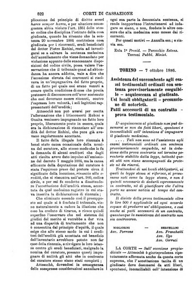 Annali della giurisprudenza italiana raccolta generale delle decisioni delle Corti di cassazione e d'appello in materia civile, criminale, commerciale, di diritto pubblico e amministrativo, e di procedura civile e penale