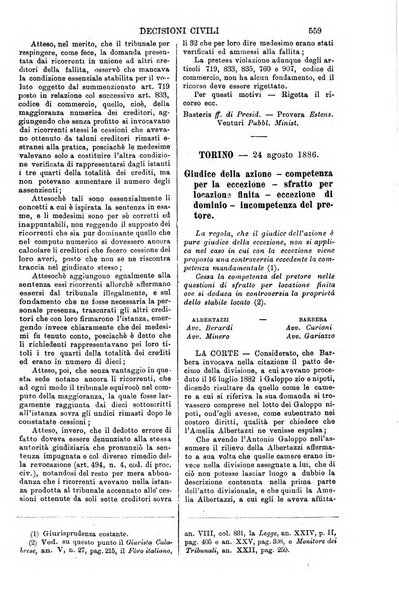 Annali della giurisprudenza italiana raccolta generale delle decisioni delle Corti di cassazione e d'appello in materia civile, criminale, commerciale, di diritto pubblico e amministrativo, e di procedura civile e penale