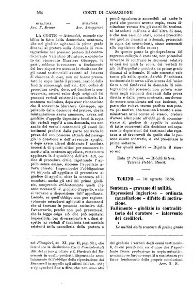 Annali della giurisprudenza italiana raccolta generale delle decisioni delle Corti di cassazione e d'appello in materia civile, criminale, commerciale, di diritto pubblico e amministrativo, e di procedura civile e penale