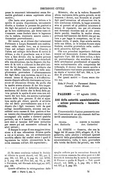 Annali della giurisprudenza italiana raccolta generale delle decisioni delle Corti di cassazione e d'appello in materia civile, criminale, commerciale, di diritto pubblico e amministrativo, e di procedura civile e penale