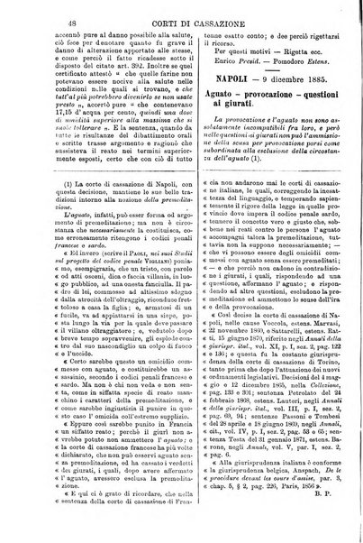 Annali della giurisprudenza italiana raccolta generale delle decisioni delle Corti di cassazione e d'appello in materia civile, criminale, commerciale, di diritto pubblico e amministrativo, e di procedura civile e penale