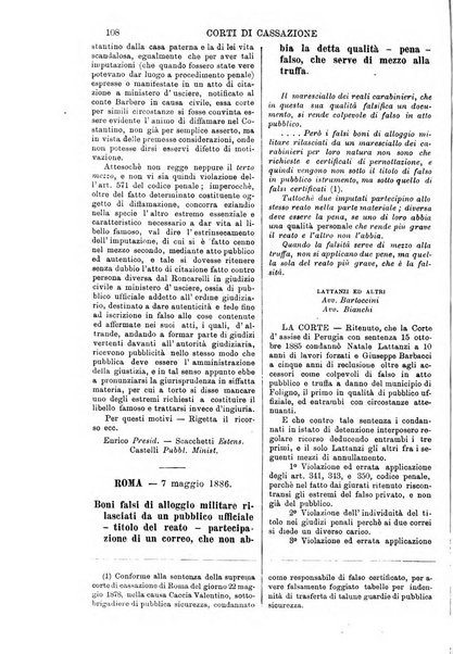 Annali della giurisprudenza italiana raccolta generale delle decisioni delle Corti di cassazione e d'appello in materia civile, criminale, commerciale, di diritto pubblico e amministrativo, e di procedura civile e penale