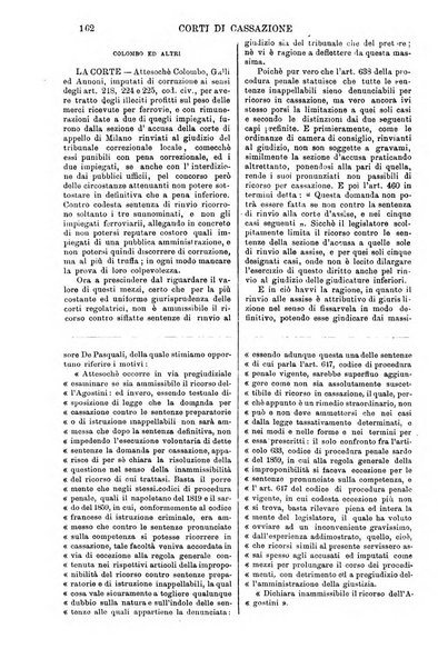 Annali della giurisprudenza italiana raccolta generale delle decisioni delle Corti di cassazione e d'appello in materia civile, criminale, commerciale, di diritto pubblico e amministrativo, e di procedura civile e penale