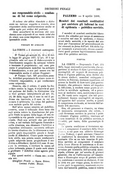 Annali della giurisprudenza italiana raccolta generale delle decisioni delle Corti di cassazione e d'appello in materia civile, criminale, commerciale, di diritto pubblico e amministrativo, e di procedura civile e penale